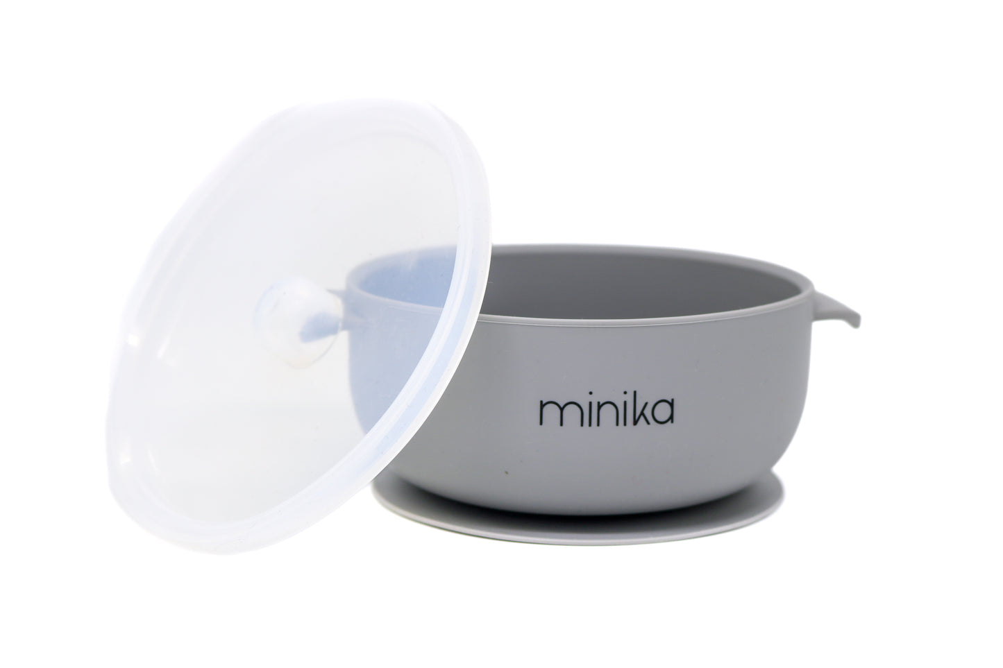 Bol en silicone avec couvercle pour bébé - Minika