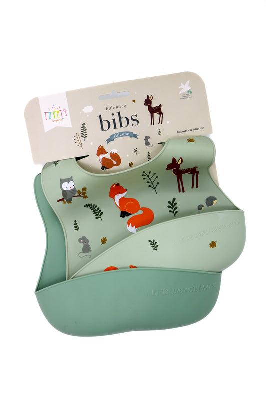 Bavoirs pour bébé Amis de la forêt