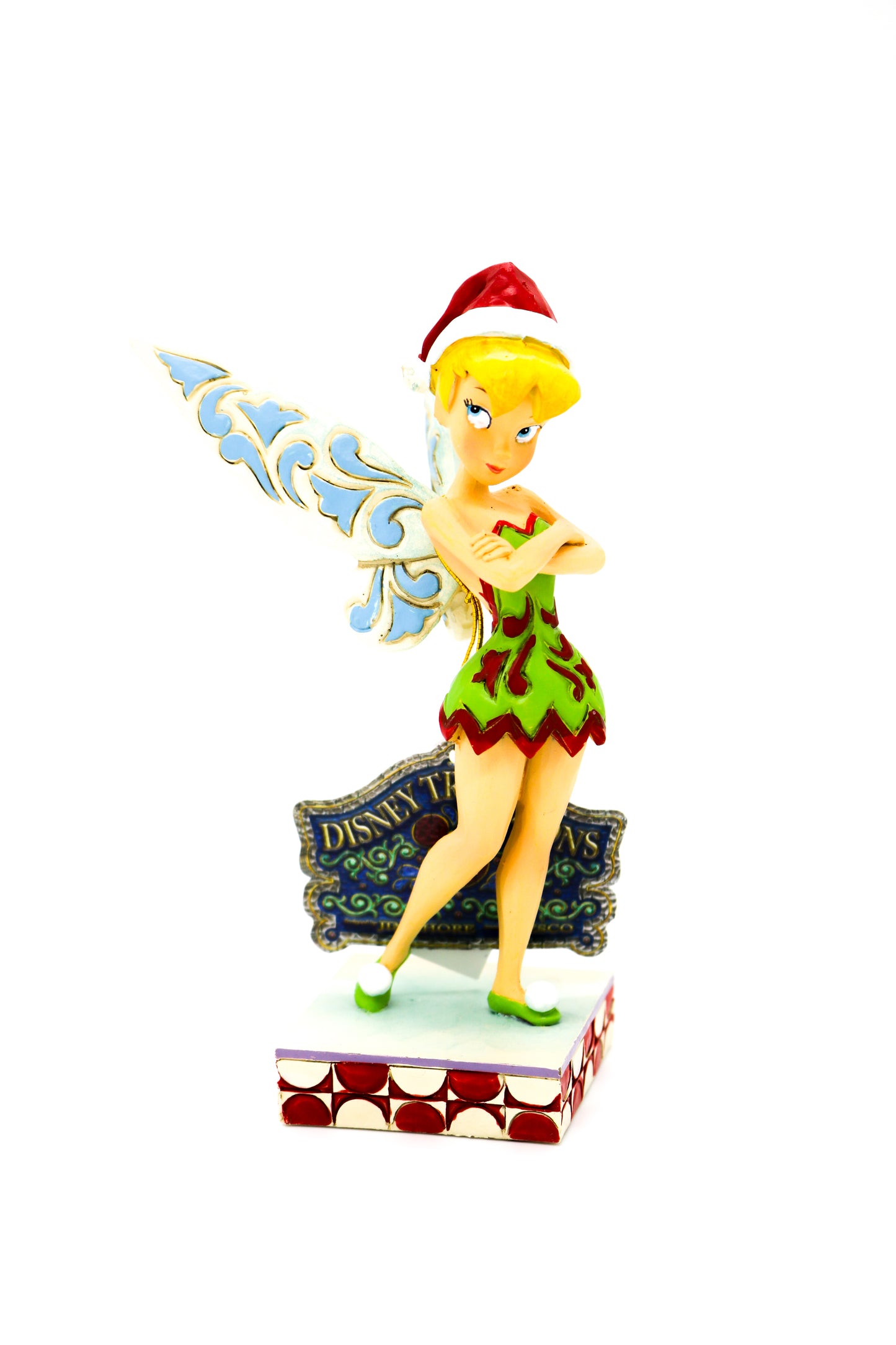 Figurine Disney La fée Clochette à Noël - Jim Shore