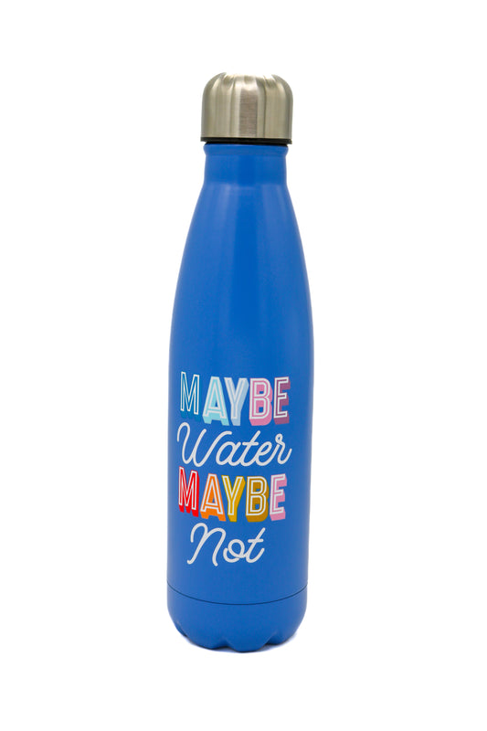 Bouteille d'eau isotherme Maybe Water Maybe Not - GiftCraft