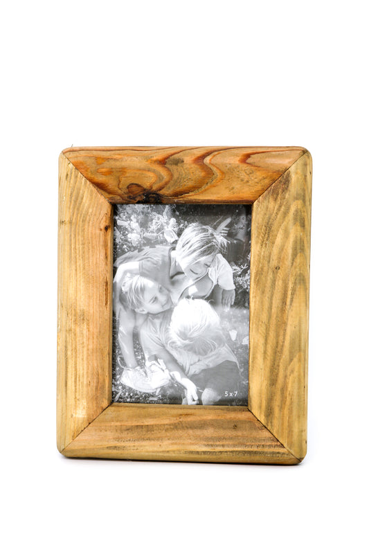 Cadre photo en bois de pin - GiftCraft