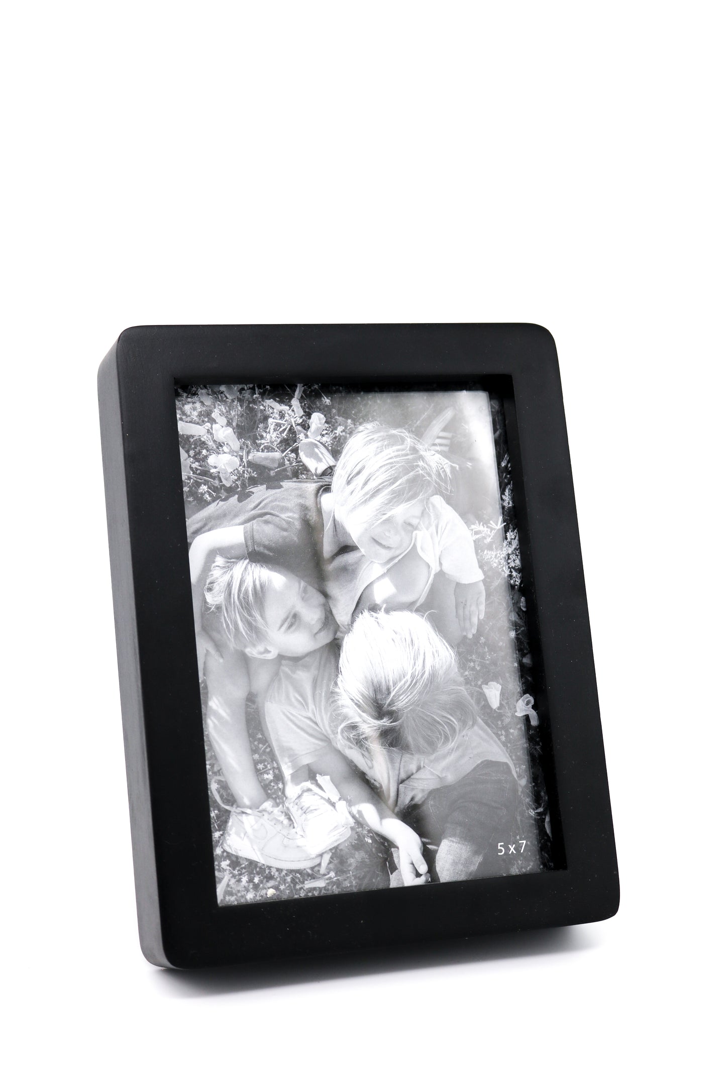 Cadre photo en bois noir - GiftCraft