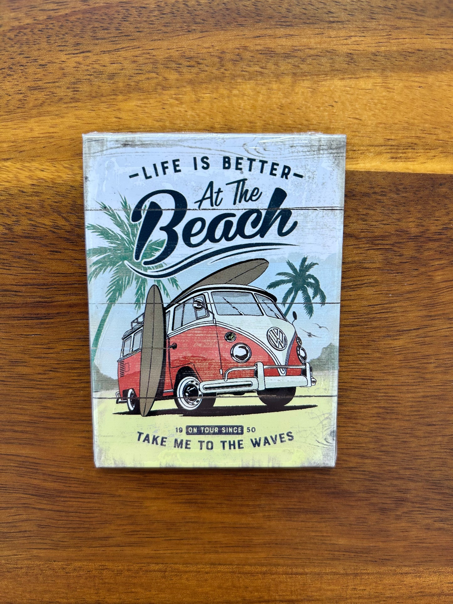 Aimant Life Is Better At The Beach - Nostalgic Art