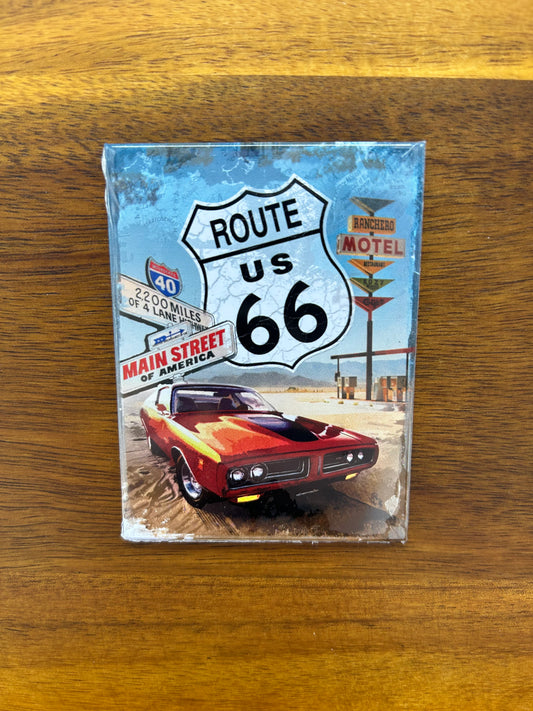 Aimant Route 66 - Nostalgic Art