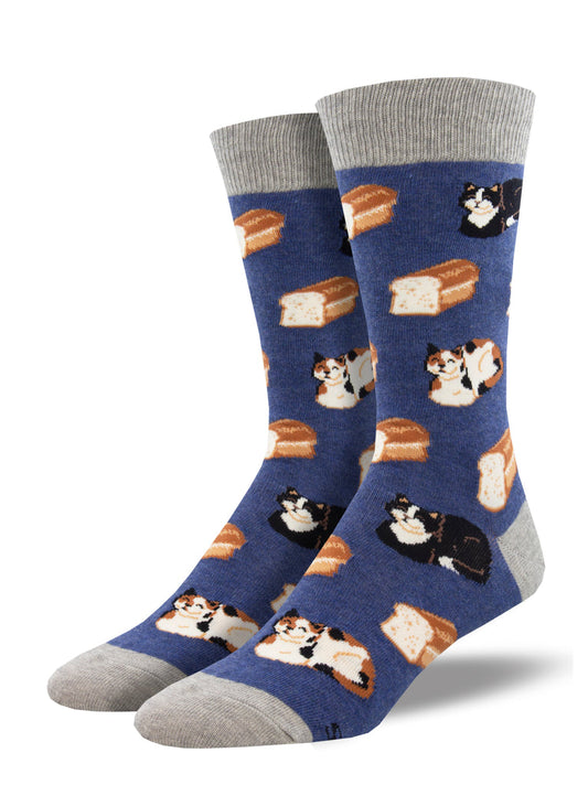 Bas Cat Loaf pour hommes - SockSmith