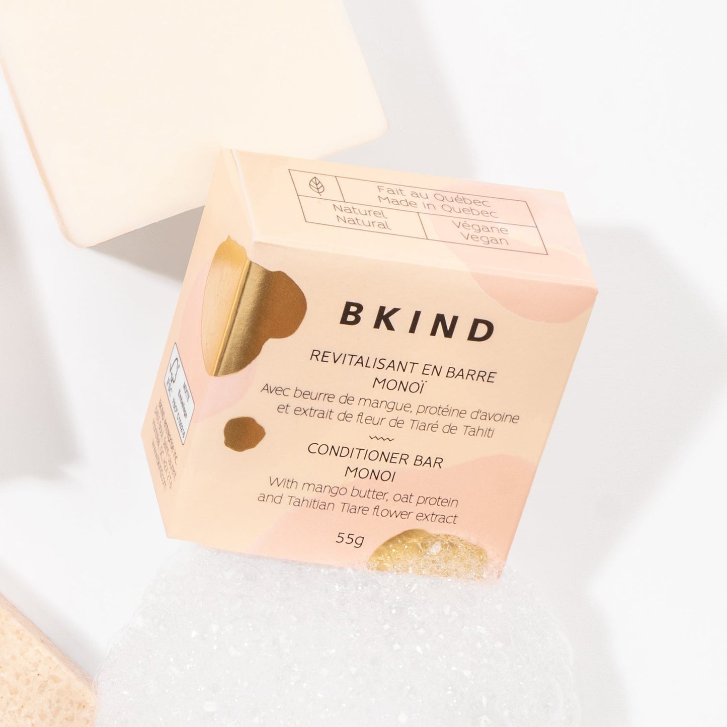 Revitalisant en barre Cheveux secs ou fins - BKIND