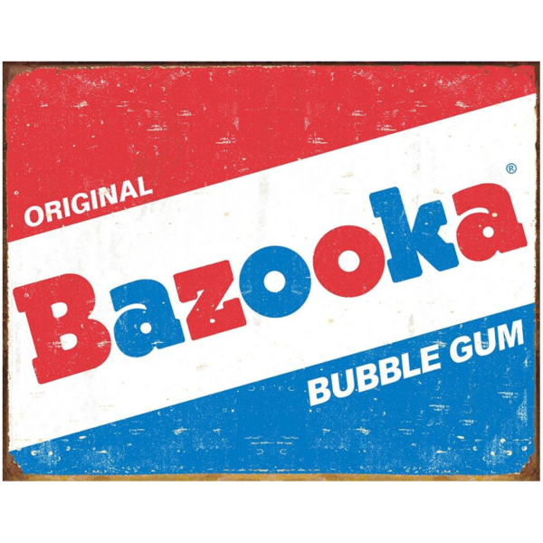 Enseigne Bazooka Original Bubble Gum