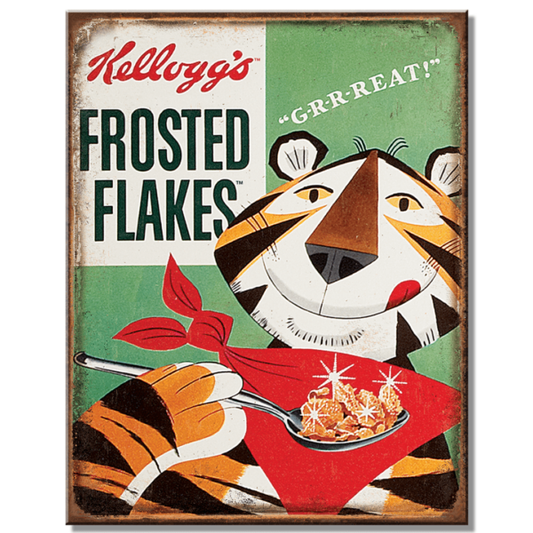 Enseigne Kellogg’s Frosted Flakes Tony Tiger