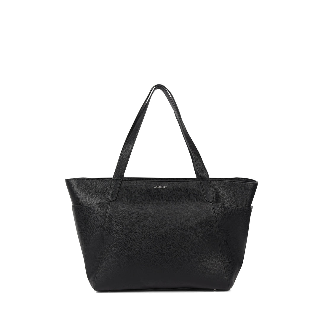 Le Paige Grand sac fourre-tout en cuir vegan noir - Lambert
