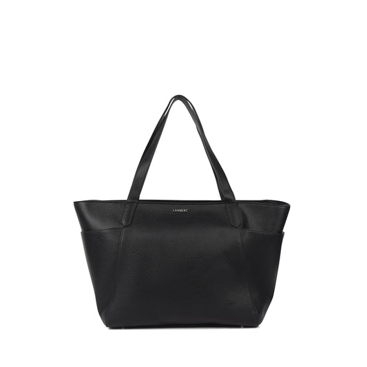 Le Paige Grand sac fourre-tout en cuir vegan noir - Lambert