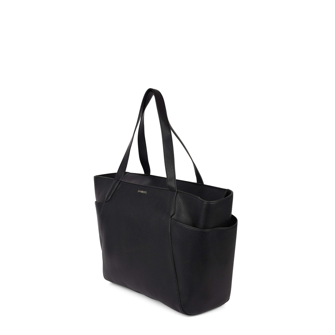 Le Paige Grand sac fourre-tout en cuir vegan noir - Lambert