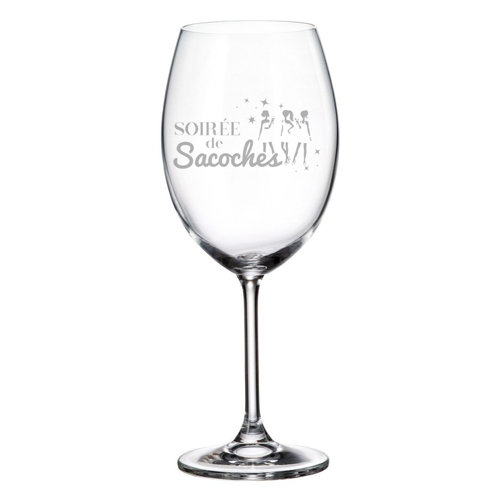 Verre à vin Soirée de sacoches - La Maison Du Bar