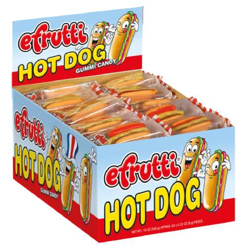 Jujube Gummi Hot Dog Efrutti