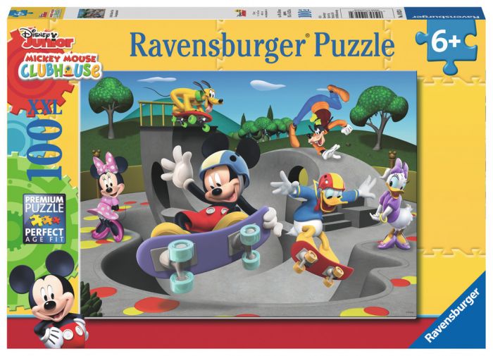 Casse-tête 100 pièces - Disney : At The Skate Park - Ravensburger