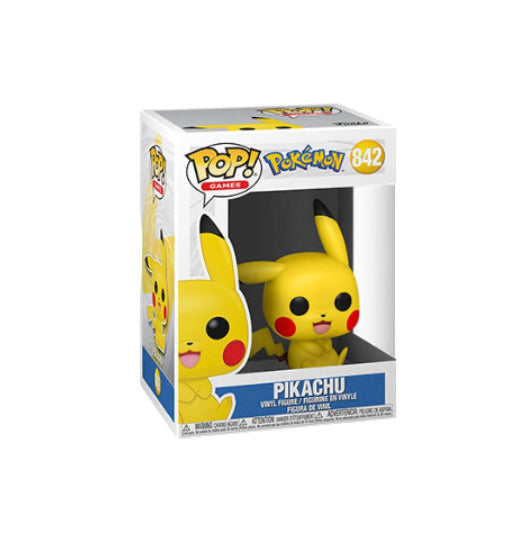 Pop Pokemon Pikachu assis - Funko Pop