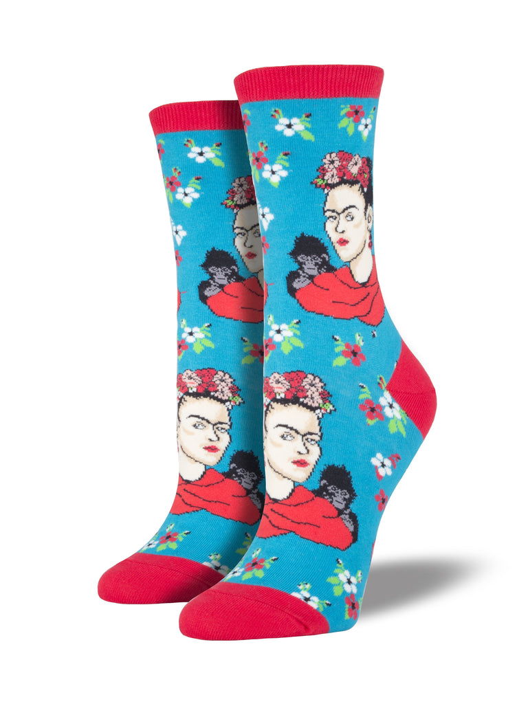 Bas portrait Kahlo pour femmes - SockSmith