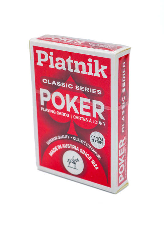 Jeu de cartes à jouer poker - Piatnik